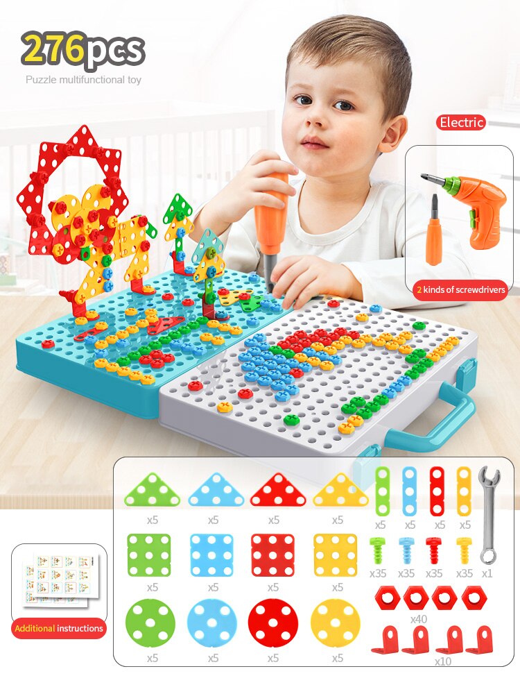 BRICO KIDS™ - Jeu de construction éducatif