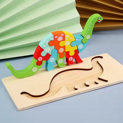 3D WOOD PUZZLE™ - Puzzle en bois Montessori